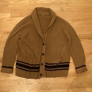 Vintage Brown Madewell cardigan